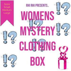 5 lb Women’s Mystery Bundle dresses tops S M L
